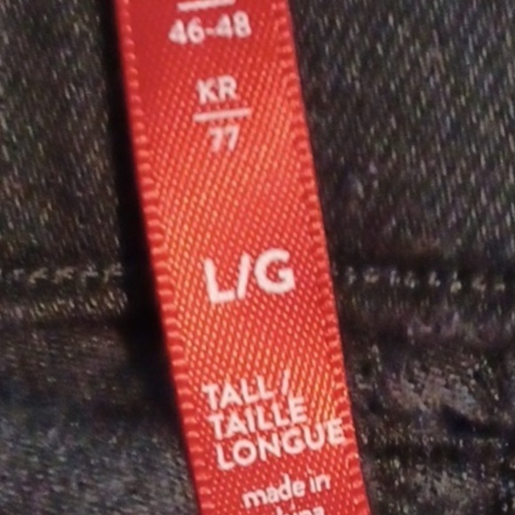 Spanx Black Ankle Skinny Jeans. Size Large Tall - Picture 2 of 3